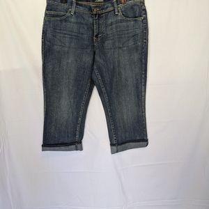 NWOT Old Navy cuffed capris sz 12